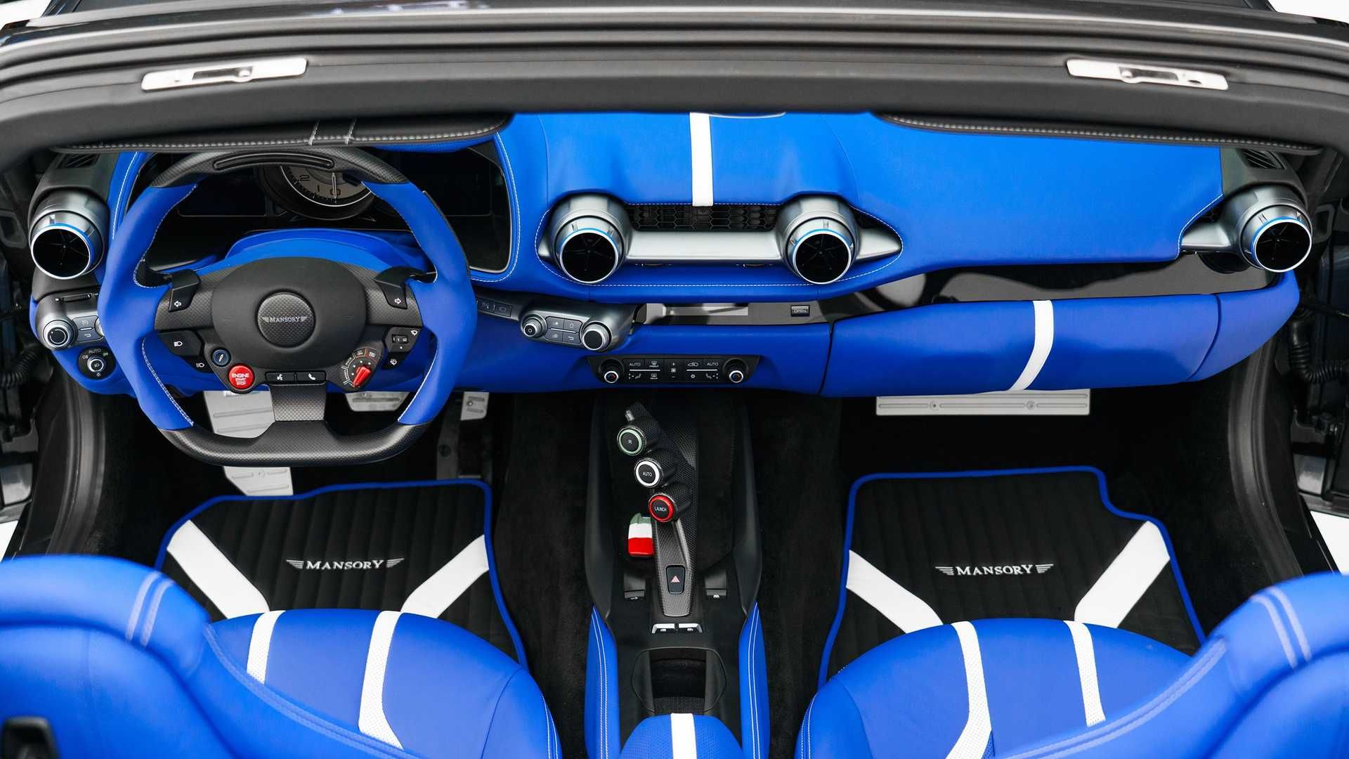 Ferrari 812 GTS Stallone  Mansory فراری 812 منصوری نمای داخلی