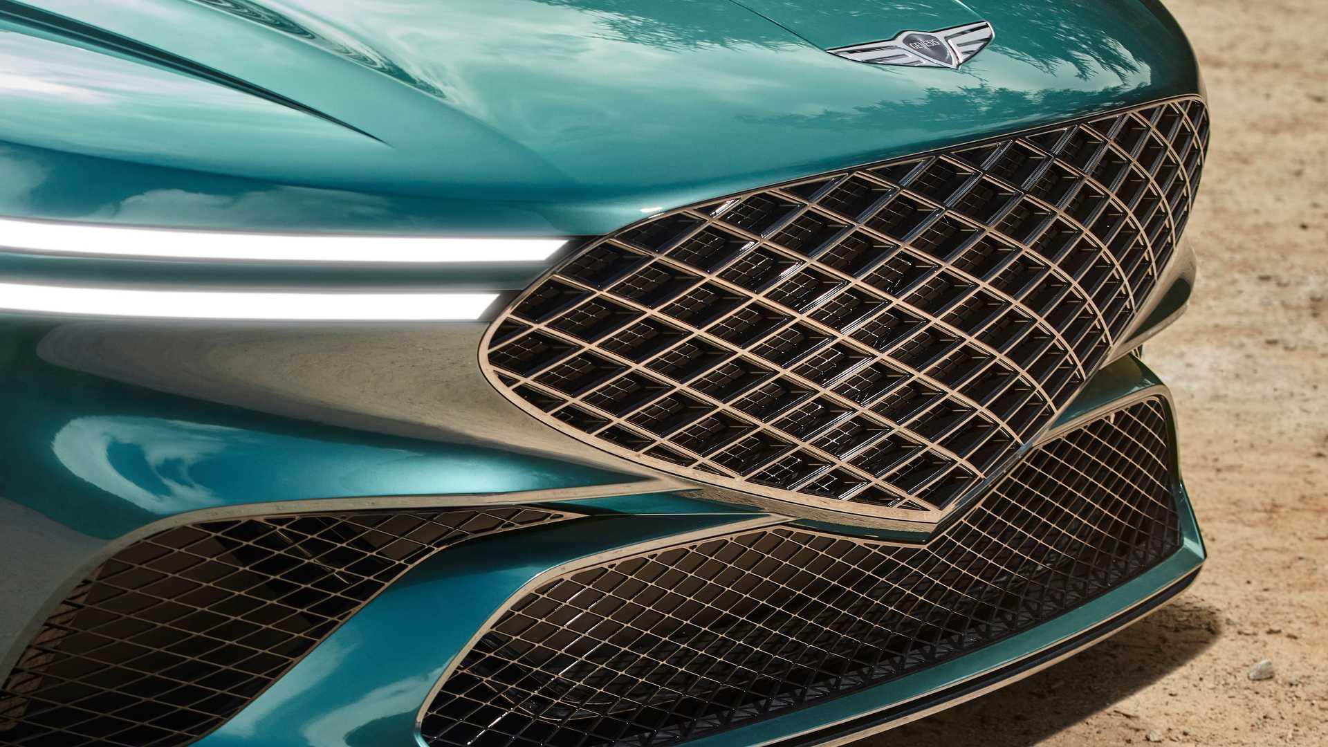 Genesis X Concept مدل مفهومی جنسیس ایکس نمای جلوپنجره