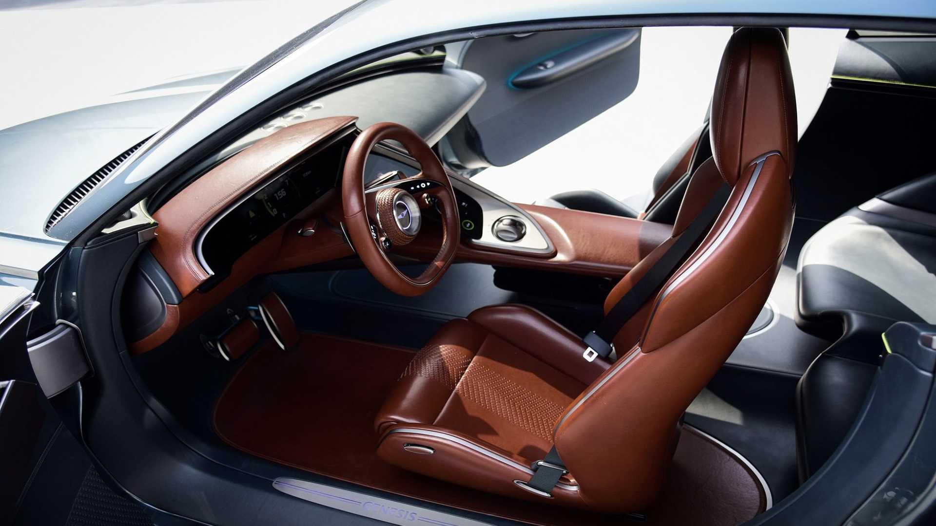 Genesis X Concept مدل مفهومی جنسیس ایکس نمای کابین