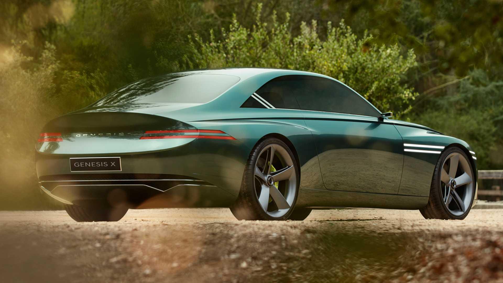Genesis X Concept مدل مفهومی جنسیس ایکس نمای پشت