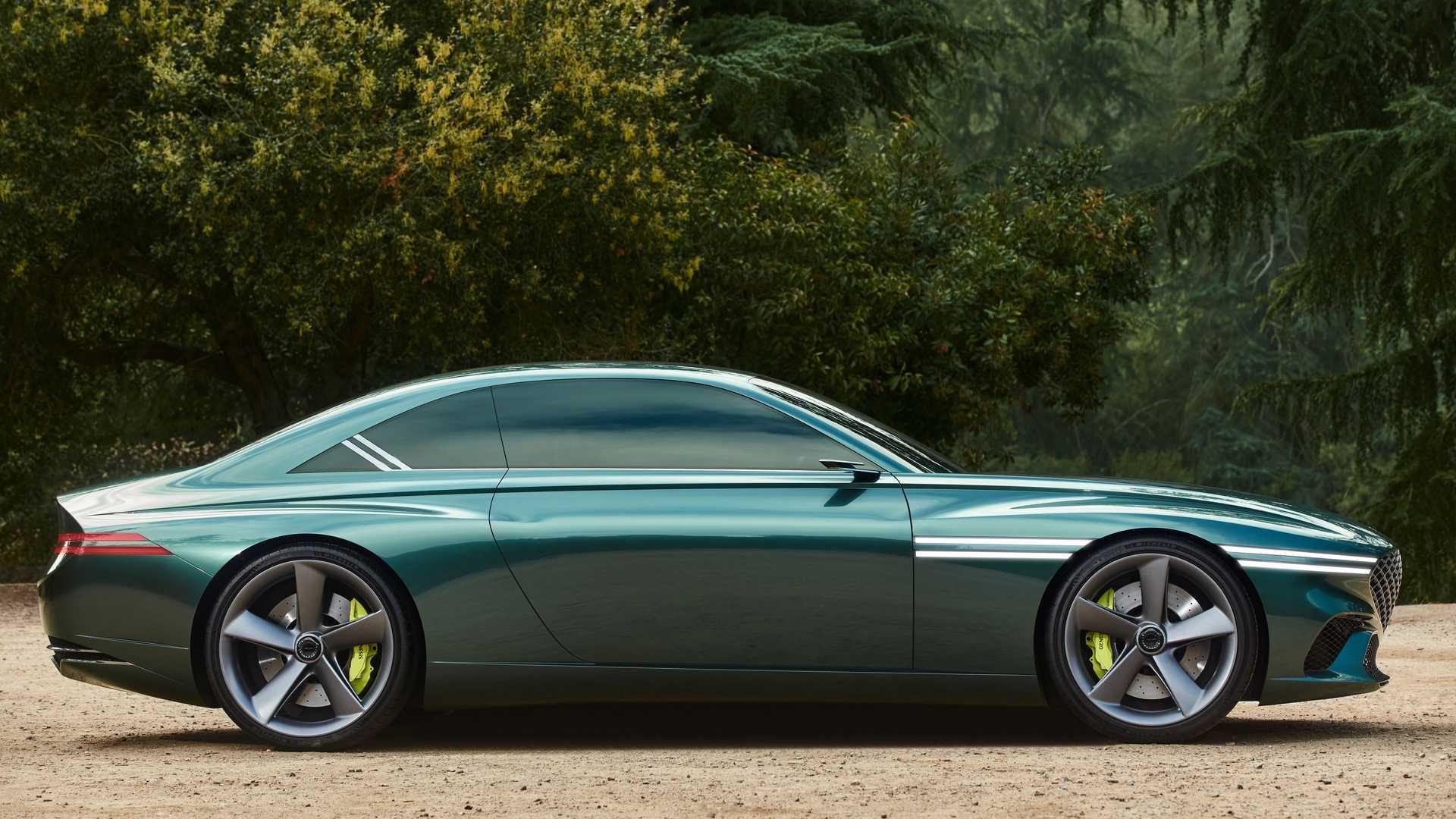 Genesis X Concept مدل مفهومی جنسیس ایکس نمای جانبی