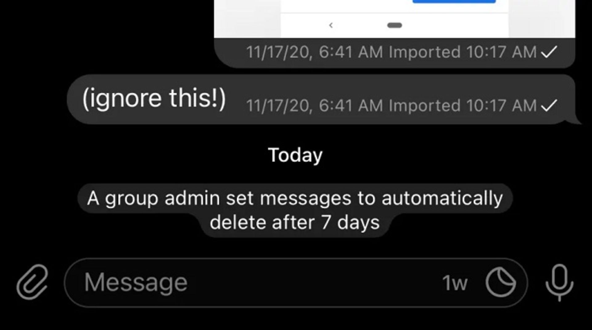 حذف خودکار کلیه پیام ها از تلگرام