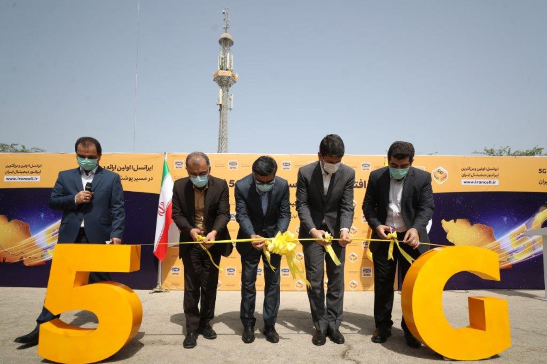 افتتاح سایت 5G ایرانسل در کیش
