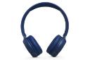 نمای روبرو هدفون بی سیم جی بی ال JBL TUNE 500BT آبی