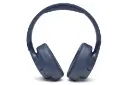 نمای روبرو هدفون بی سیم جی بی ال JBL TUNE 750BTNC آبی
