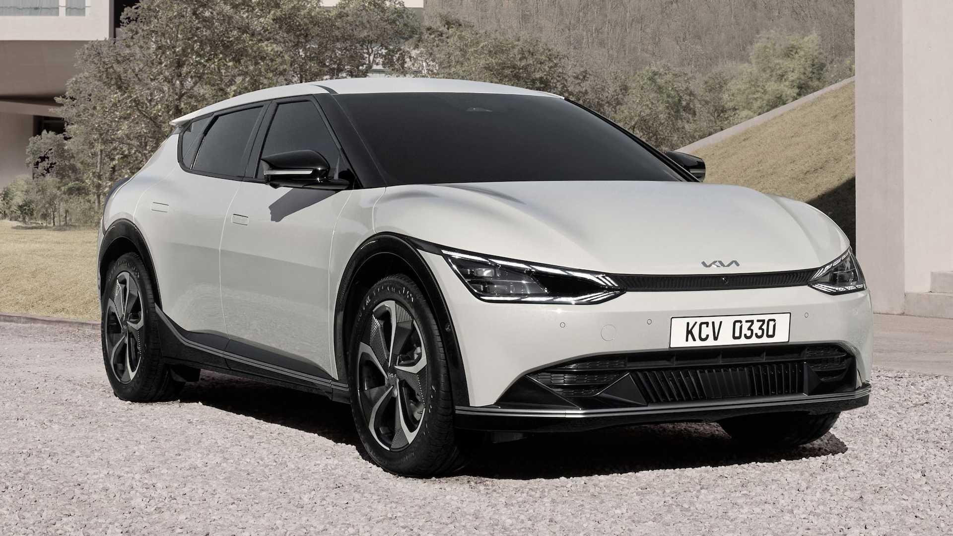 Kia EV6 کیا برقی نمای روبرو
