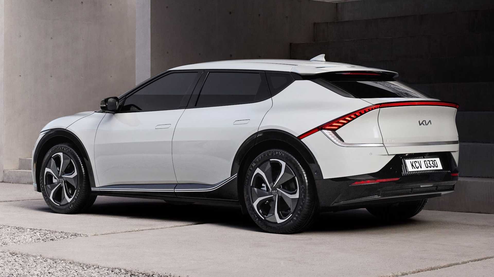 Kia EV6 کیا برقی نمای پشت