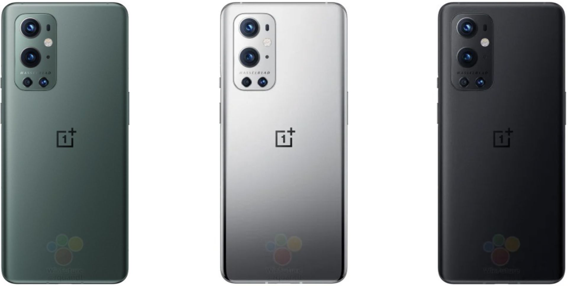 تمام رنگ های وان پلاس 9 پرو / OnePlus 9 Pro رندر فاش شده وین فیوچر
