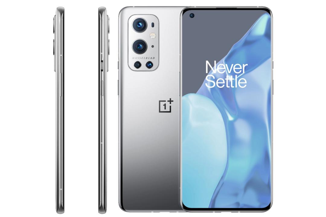 گوشی وان پلاس 9 پرو / OnePlus 9 Pro رنگ نقره ای تمام زاویه ها