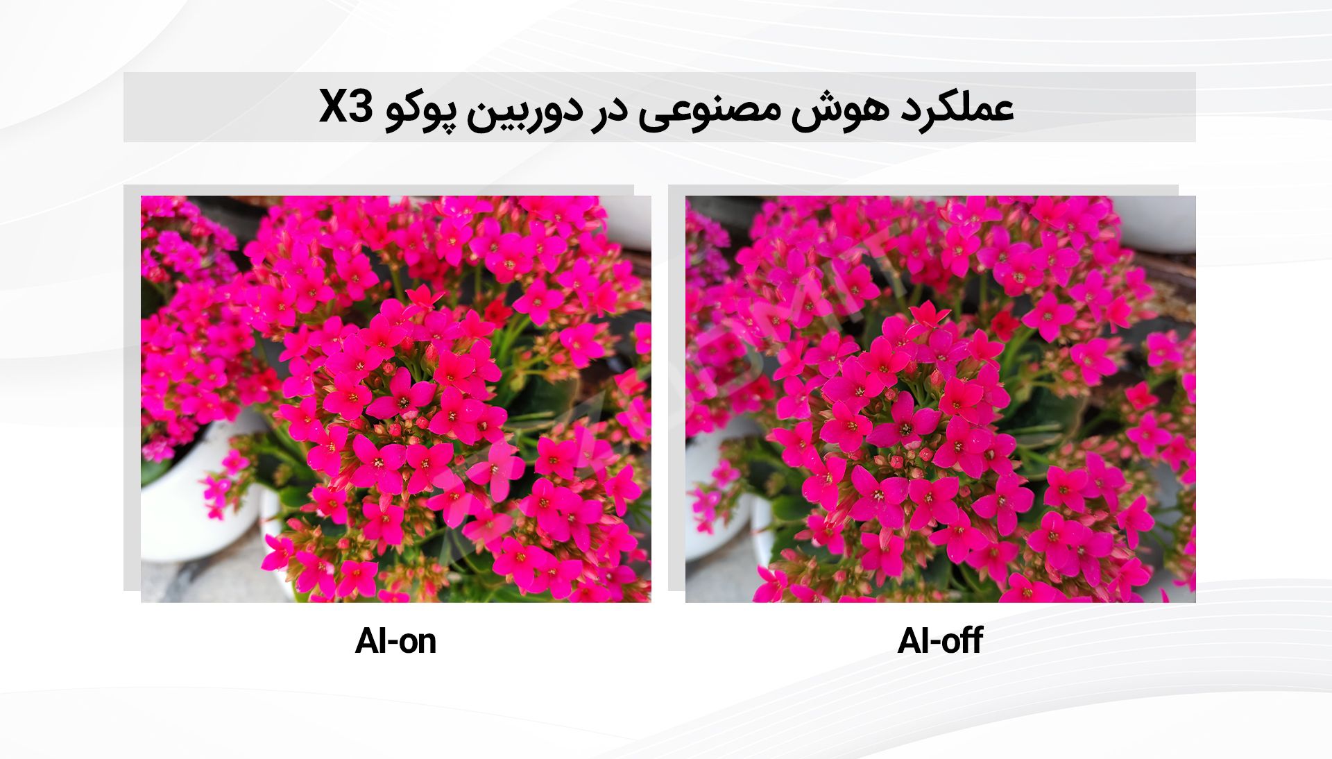 تأثیر هوش مصنوعی بر عکس‌های پوکو X3