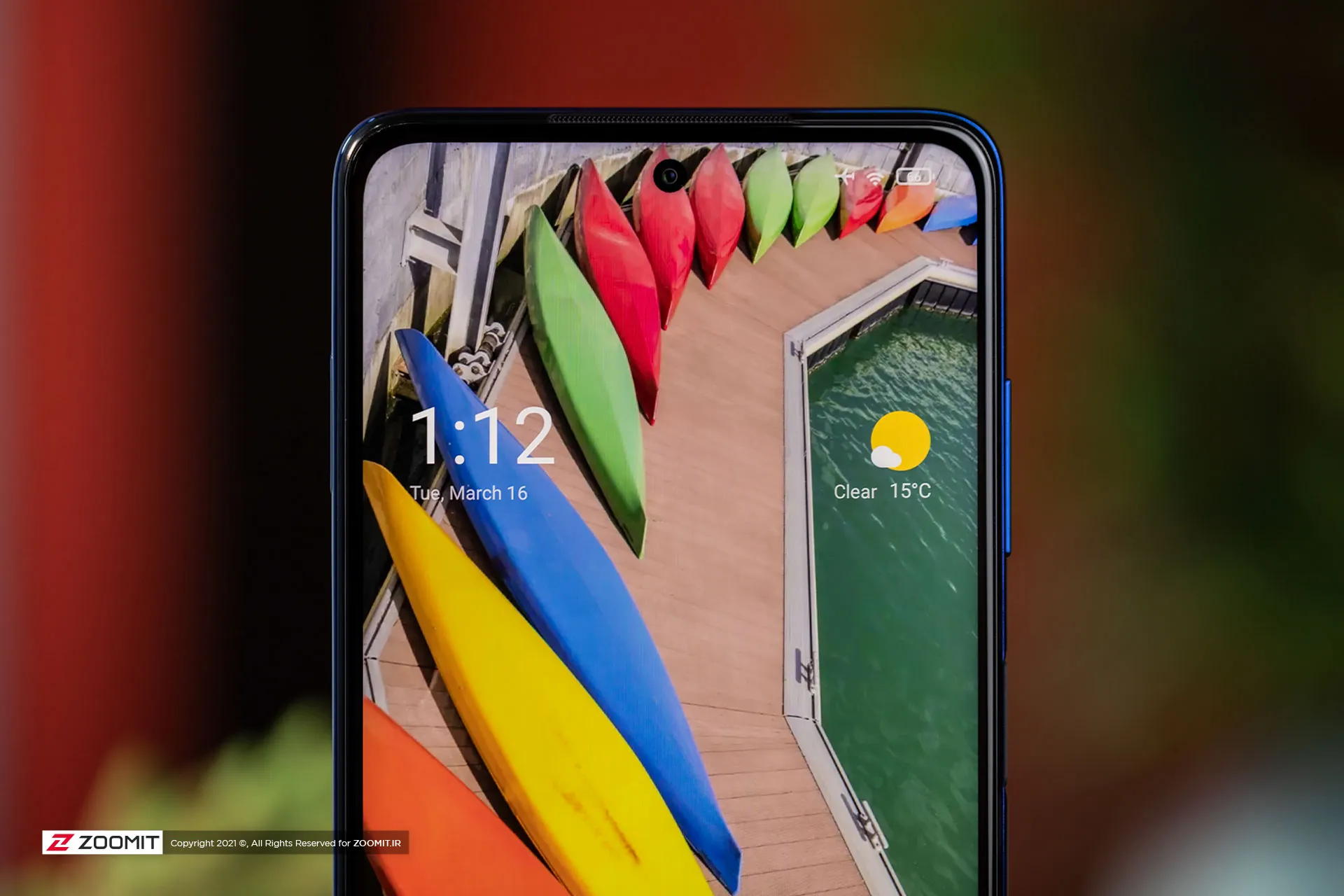 حفره دوربین سلفی پوکو X3 شیائومی