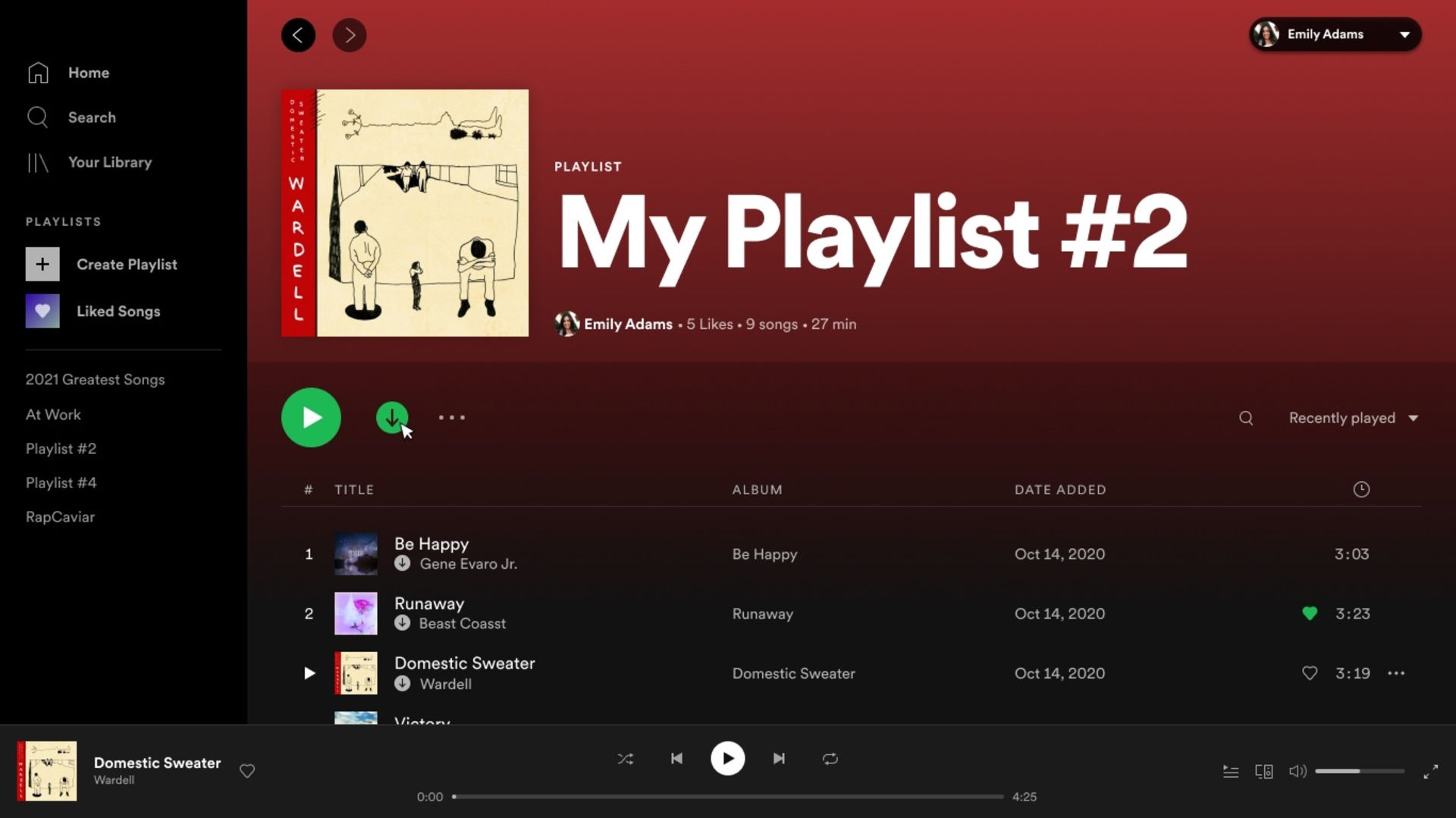 اسکرین شات آپدیت جدید اسپاتیفای / Spotify دسکتاپ تصویر دوم