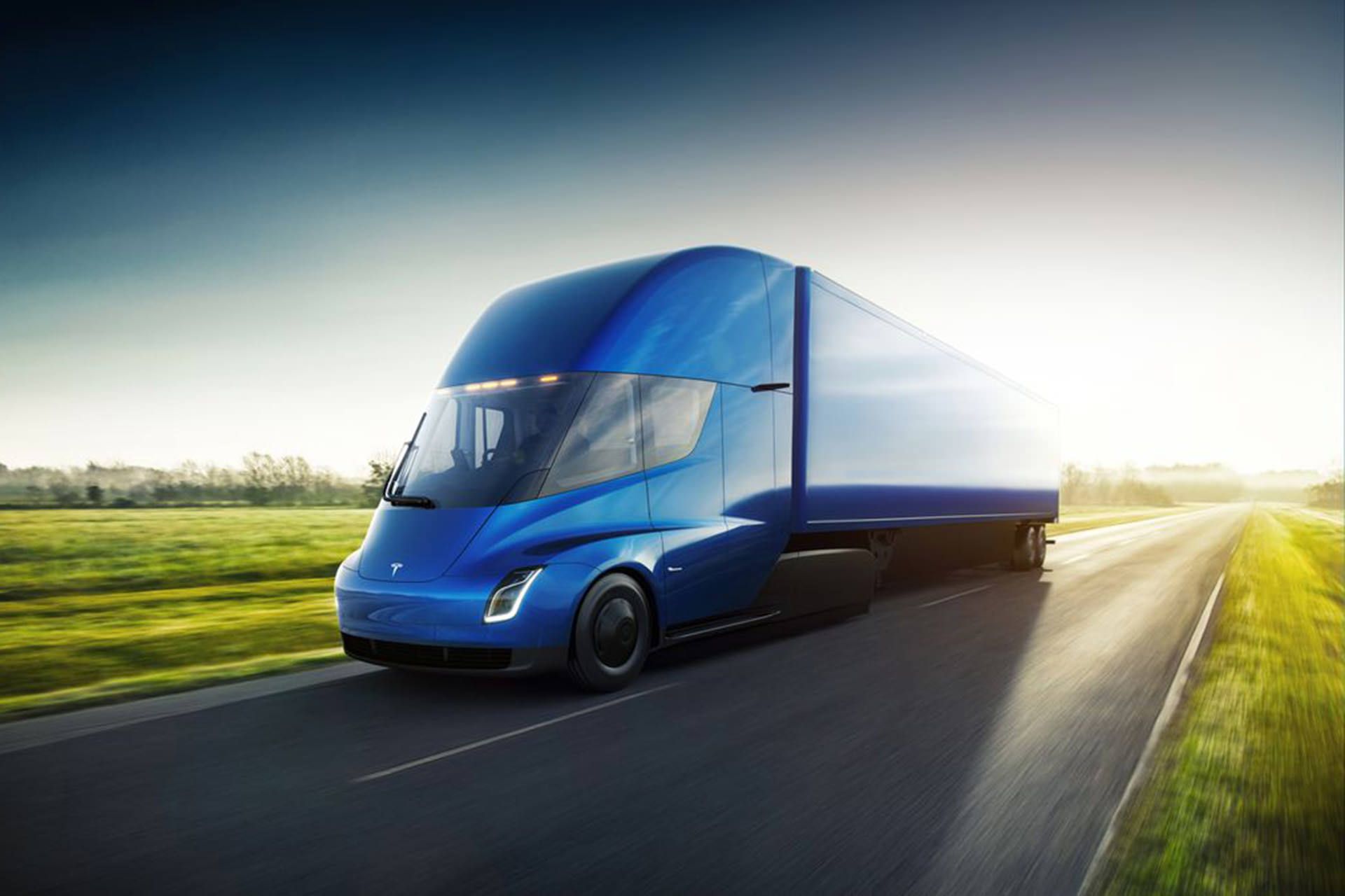 کامیون تمام برقی تسلا سمی / Tesla Semi Electric Truck