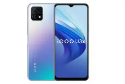 نمای جلو و پشت موبایل ویوو iQOO یو 3 ایکس رنگ گرادیانی