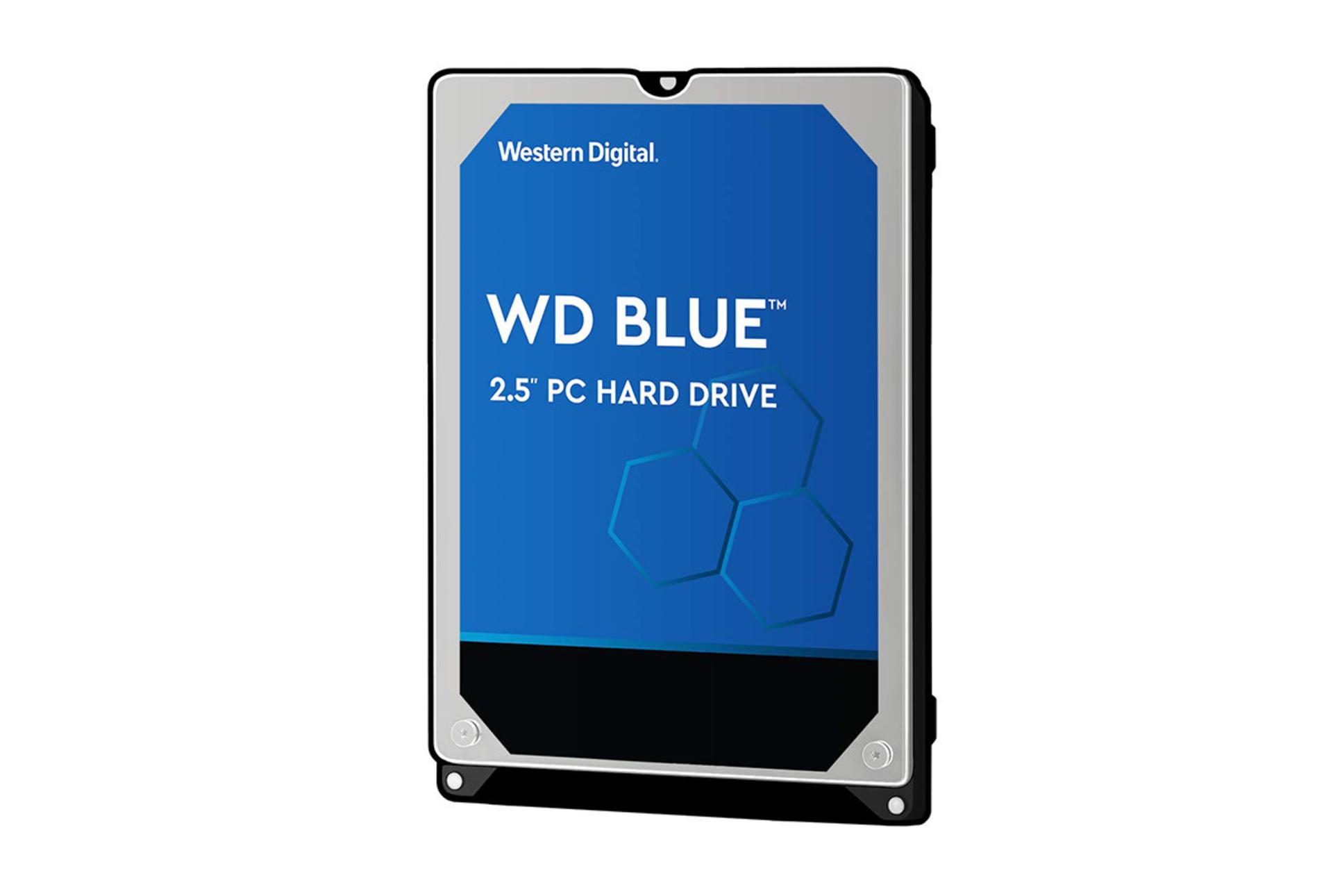 نمای جلو هارد دیسک وسترن دیجیتال WD20NPVZ ظرفیت 2 ترابایت سری آبی