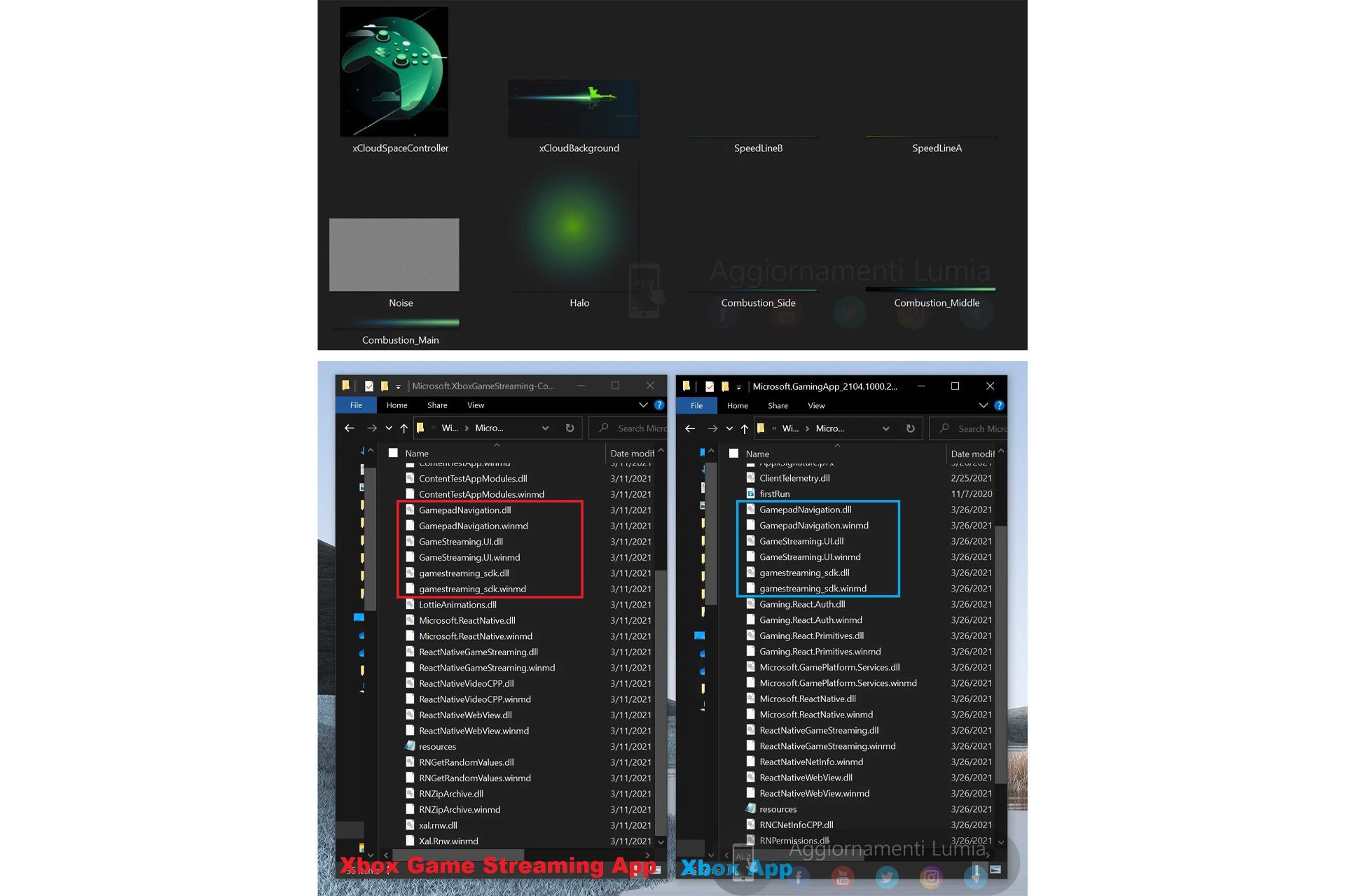 اضافه شدن منابع ایکس کلاد / xCloud به اپلیکیشن ایکس باکس ویندوز ۱۰