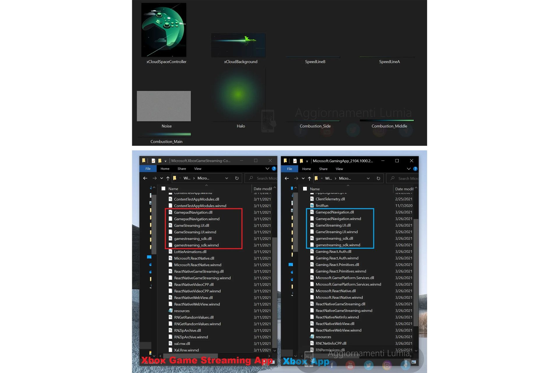 اضافه شدن منابع ایکس کلاد / xCloud به اپلیکیشن ایکس باکس ویندوز ۱۰