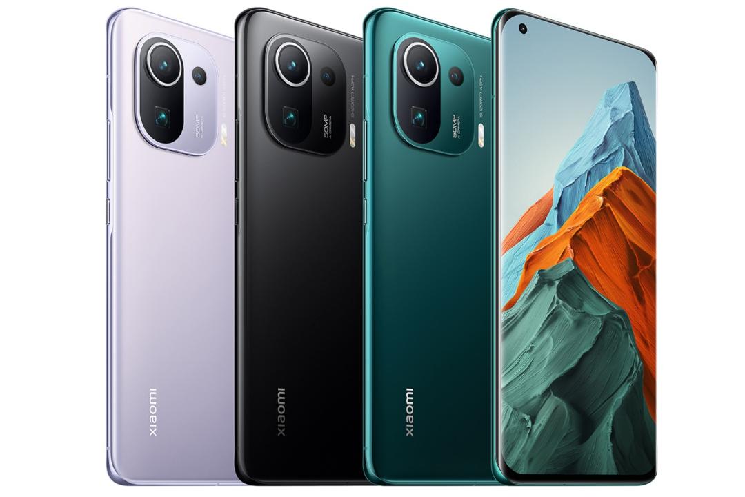 نمای سه رخ می 11 پرو / Mi 11 Pro شیائومی سه رنگ