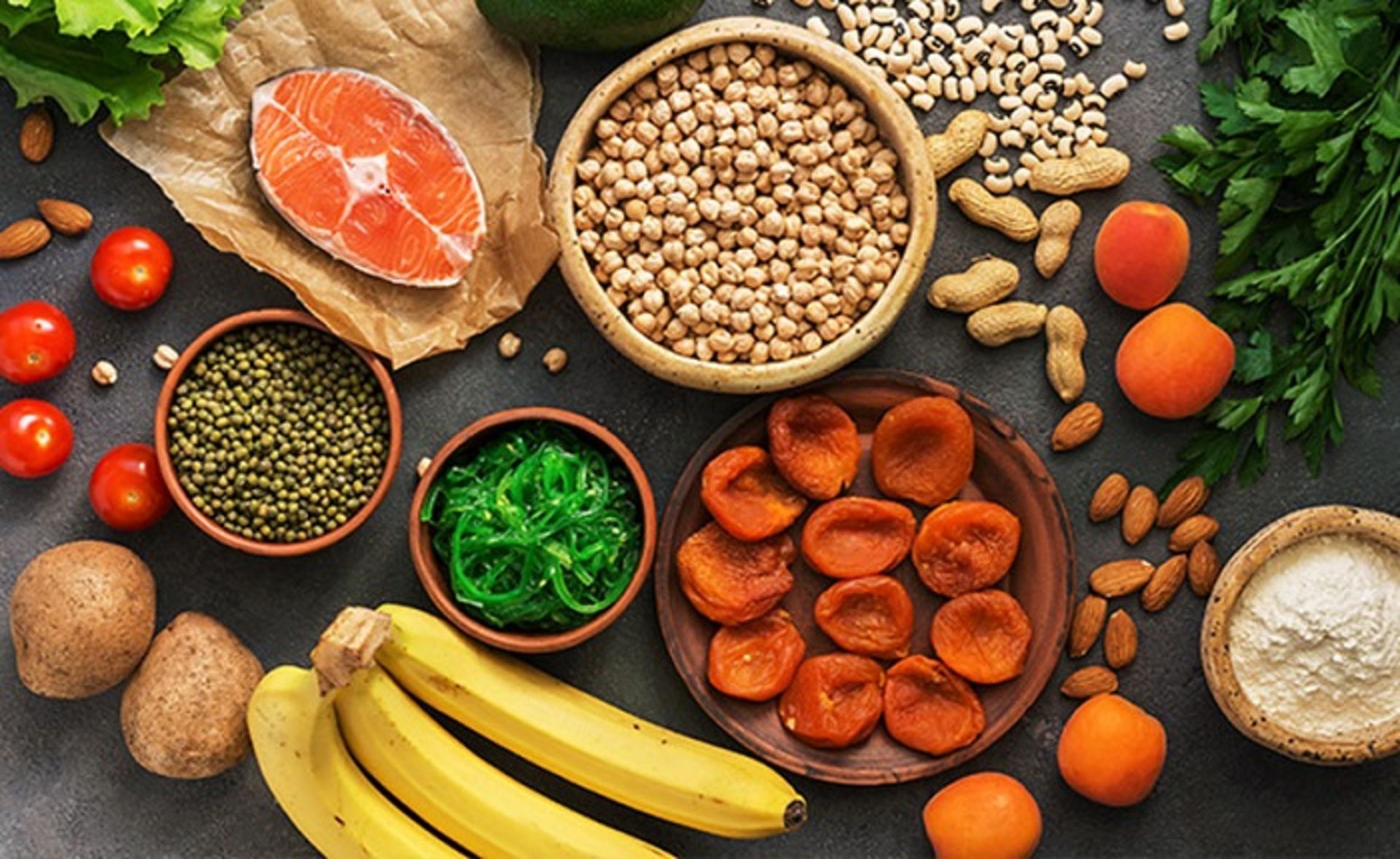 مواد غذایی حاوی پتاسیم