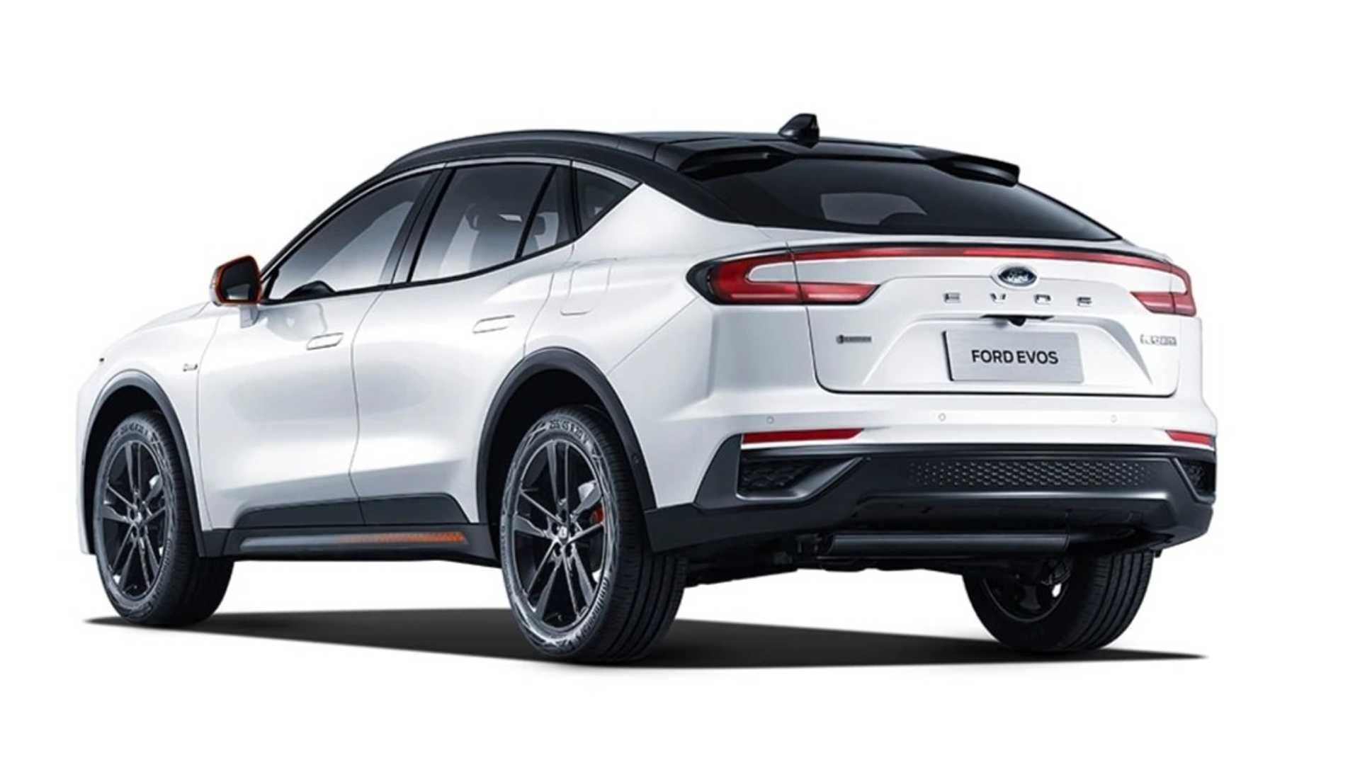 نمای عقب شاسی بلند فورد ایوس /  Ford Evos SUV