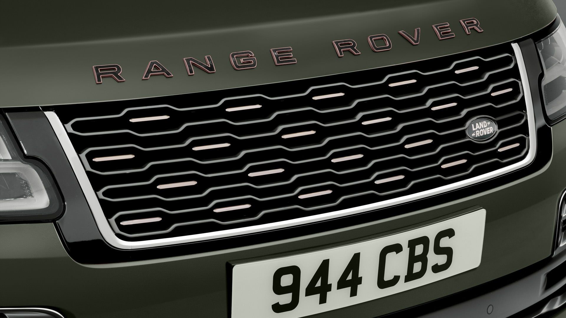 جلوپنجره شاسی بلند لندرور رنجرور اس وی اتوبیوگرافی / Land Rover Range Rover SVAutobiography سبز رنگ