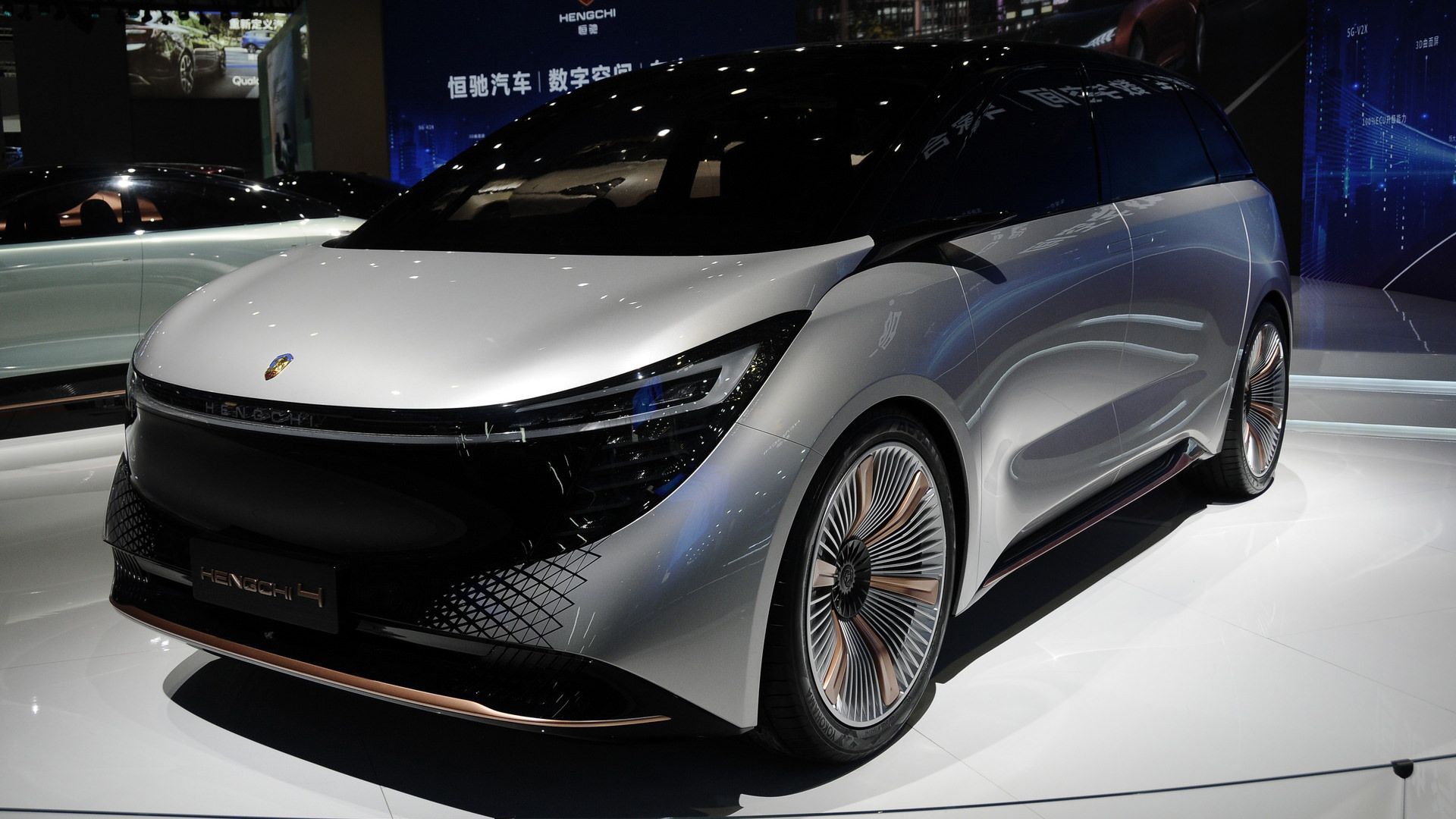 خودروی الکتریکی هنگ چی / Hengchi EV در نمایشگاه شانگهای