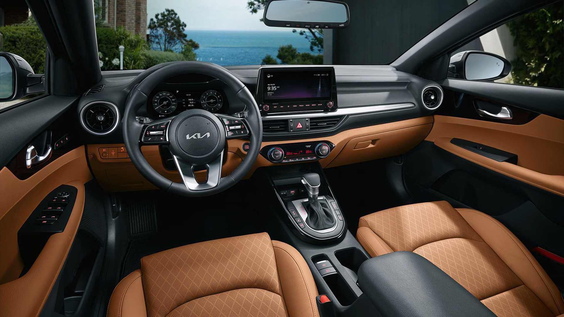 نمای کابین کیا سراتو / فورته K3 مدل ۲۰۲۲ معرفی شد