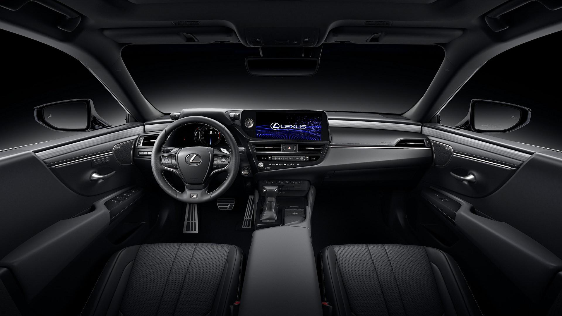 داشبورد و فرمان سدان لکسوس ای اس مدل 2022 / 2022 Lexus ES
