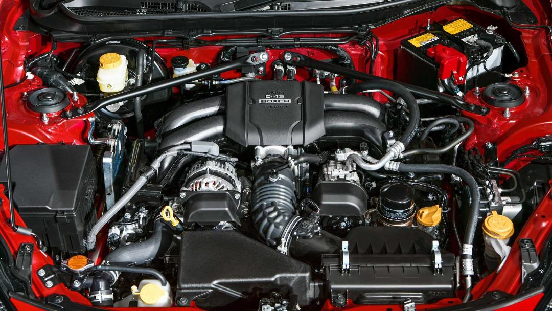 نمای پیشرانه Toyota GR 86 / نسل جدید تویوتا جی آر 86