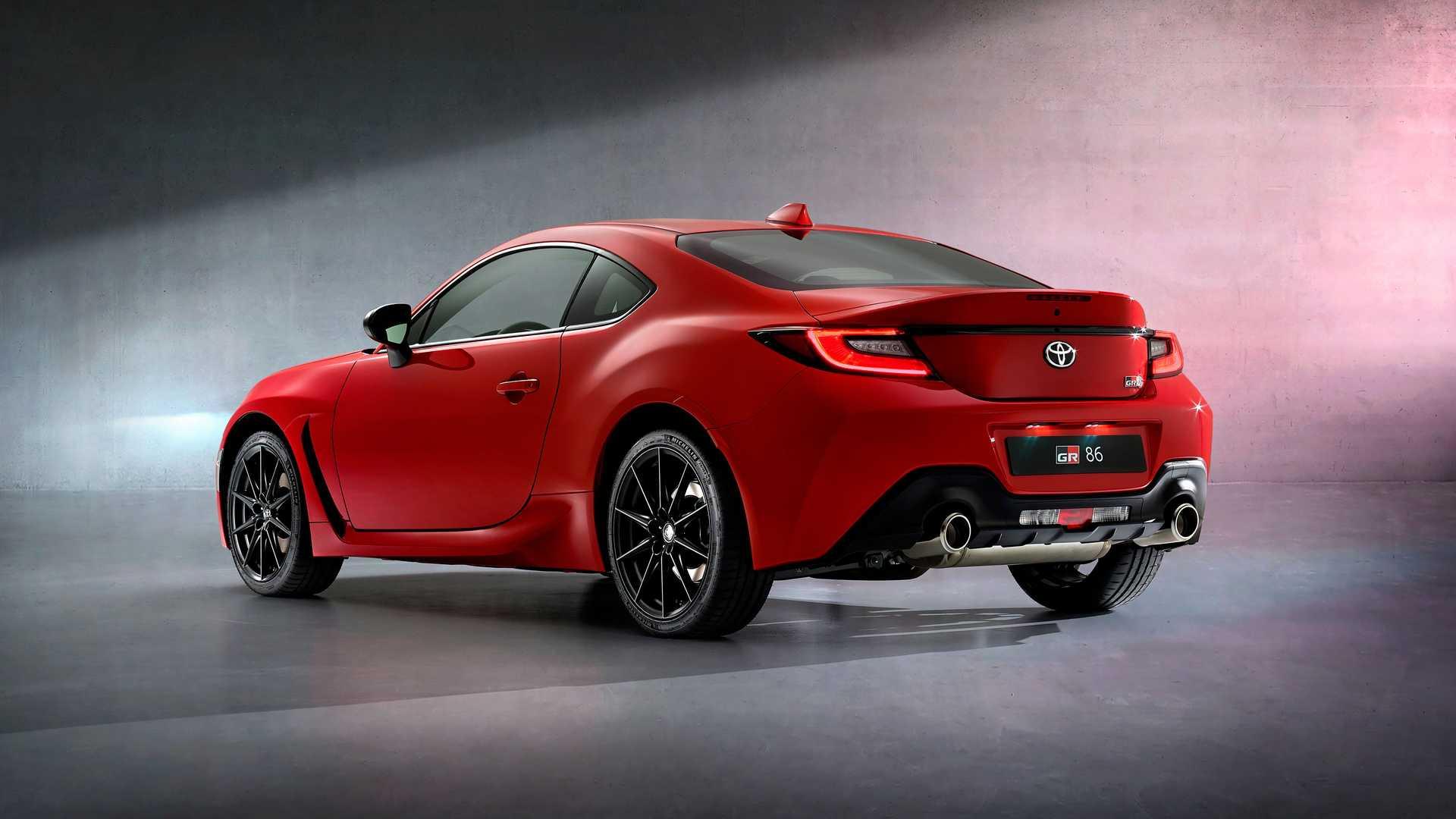 نمای چراغ عقب Toyota GR 86 / نسل جدید تویوتا جی آر 86
