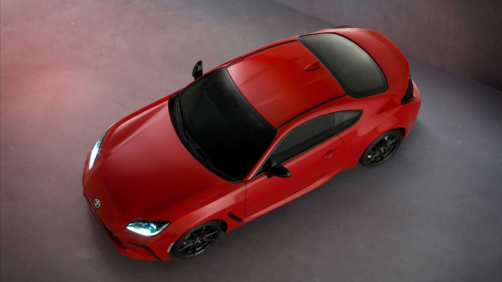 نمای بالا Toyota GR 86 / نسل جدید تویوتا جی آر 86