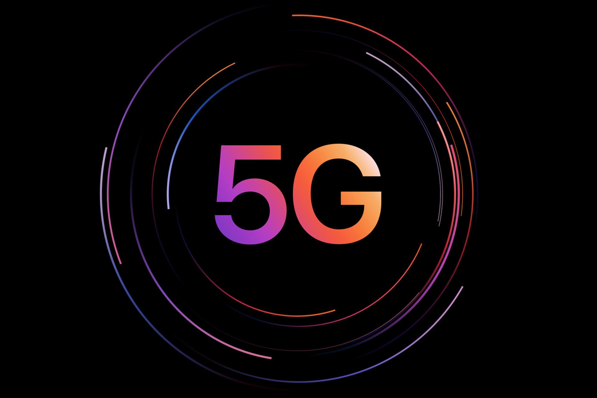 لوگو فناوری 5G در صفحه رسمی آیپد پرو 2021 در سایت اپل