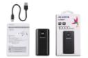 اقلام همراه پاور بانک ای دیتا ADATA P10000QCD 10000mAh با ظرفیت 10000 میلی‌آمپر ساعت