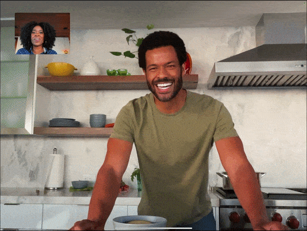 قابلیت Center Stage در دوربین سلفی آیپد پرو 2021 اپل