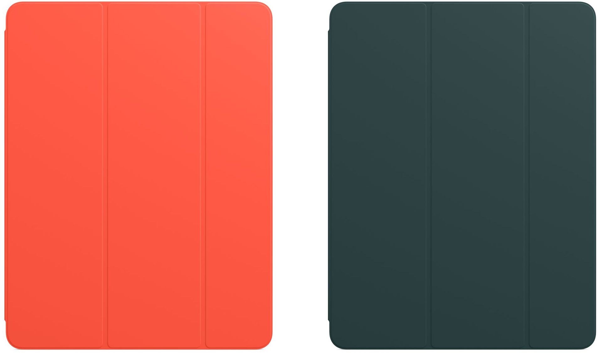 مرجع متخصصين ايران رنگ نارنجي و سبز اسمارت فوليو و اسمارت كاور اپل