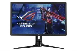 پنل جلو مانیتور ایسوس 27 اینچ مدل راگ استریکس Asus ROG Strix XG27UQR UHD