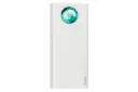 نمای روبرو پاور بانک باسئوس Baseus Amblight PPALL-LG 20000mAh با ظرفیت 20000 میلی‌آمپر ساعت سفید