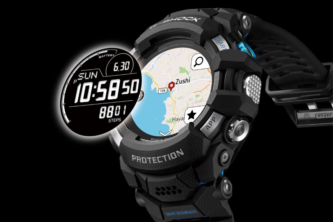 نمایشگر دو لایه ساعت Casio GSW-H1000 کاسیو