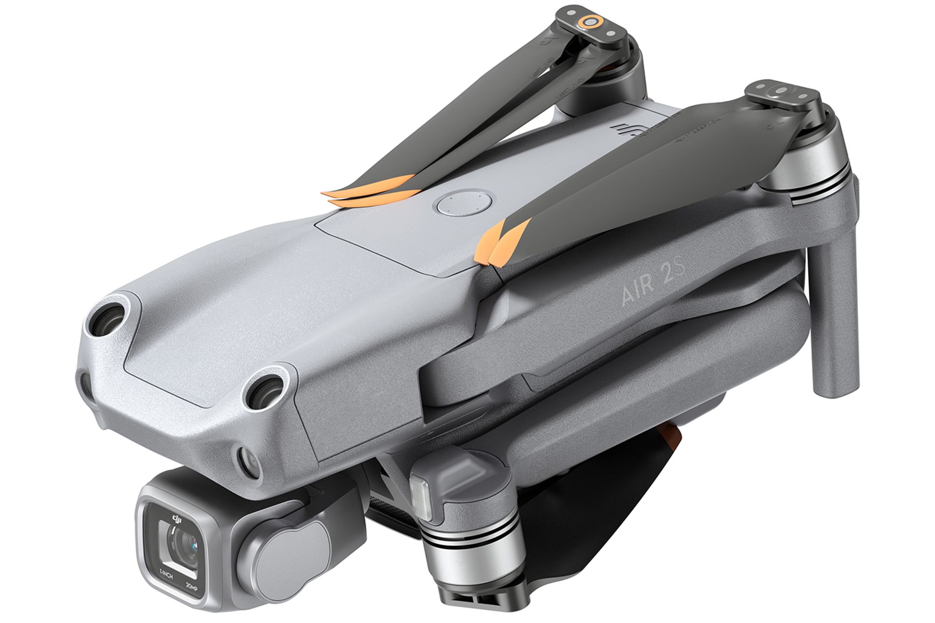 نمای سه رخ پهپاد DJI Air 2S / دی جی آی ایر 2 اس در حالت بسته