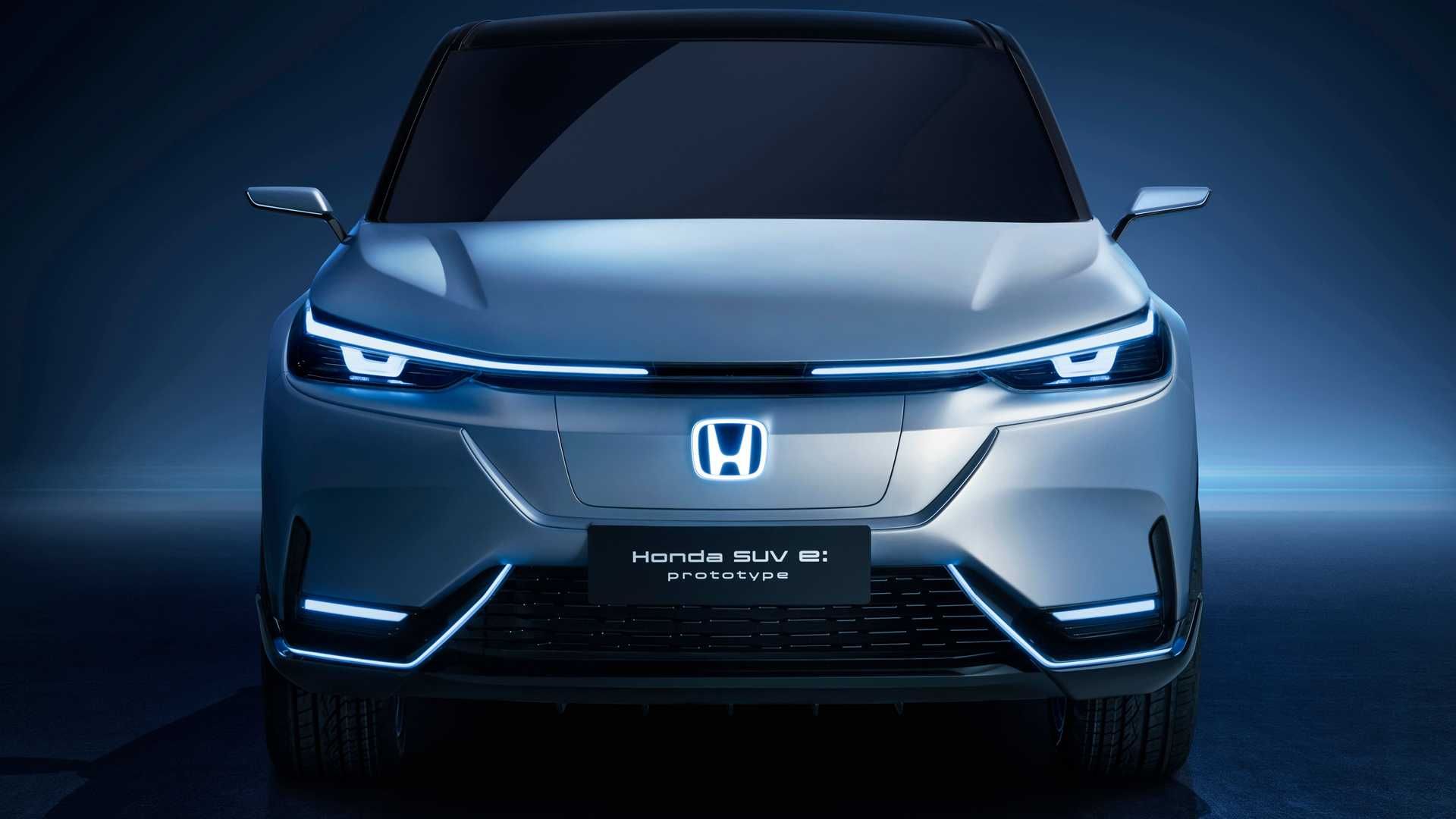 مرجع متخصصين ايران نماي جلو پروتوتايپ شاسي بلند برقي هوندا / Honda SUV E:Prototype Concept