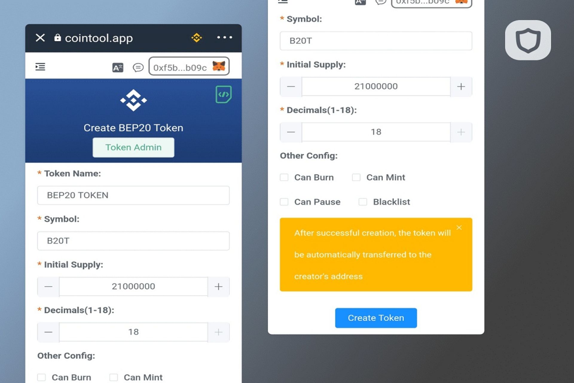 آموزش ساخت توکن بر بستر بایننس 1