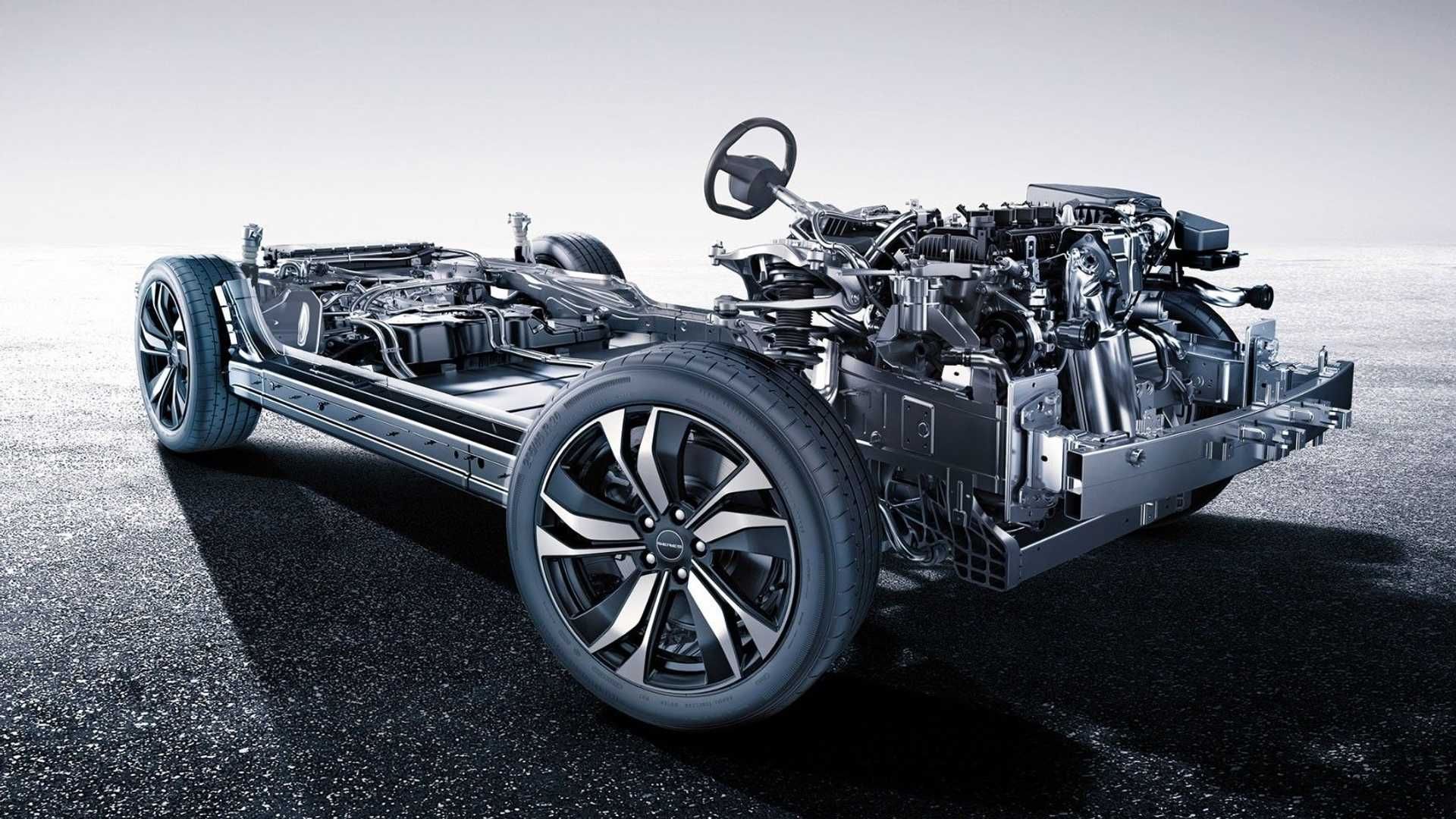 نمای فنی خودرو هواوی Seres SF5 