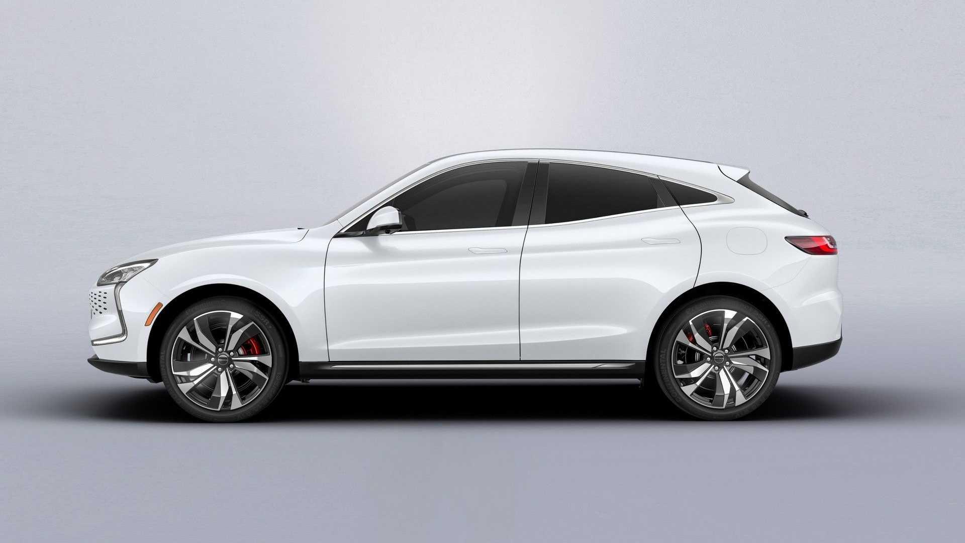 نمای جانبی خودرو هواوی Seres SF5 