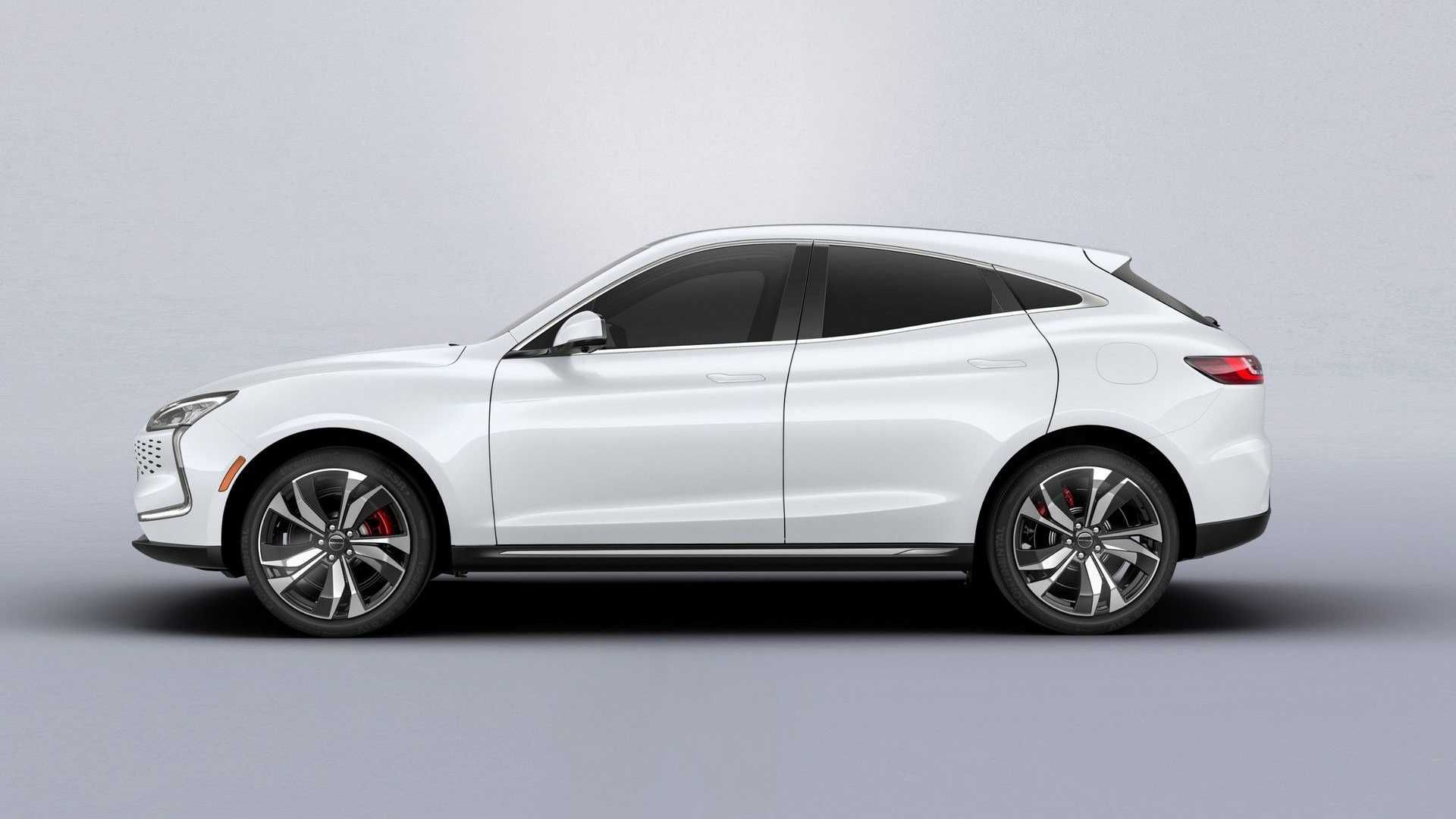 نمای جانبی خودرو هواوی Seres SF5 