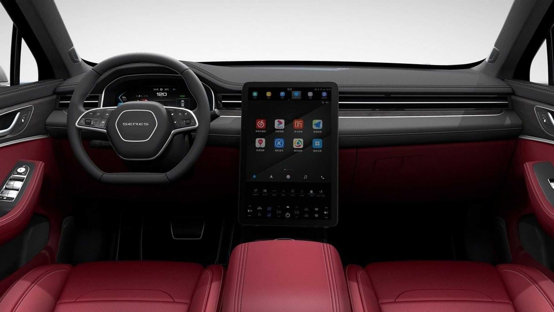 نمای داشبورد خودرو هواوی Seres SF5 