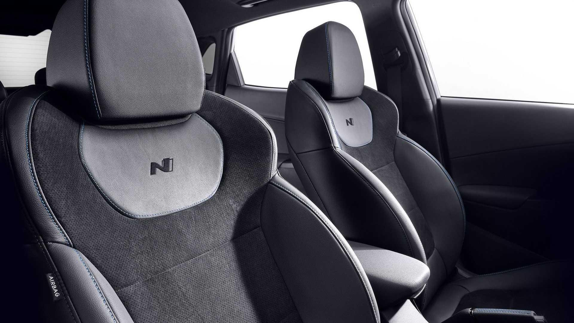 نمای صندلی Hyundai Kona N هیوندای کنا