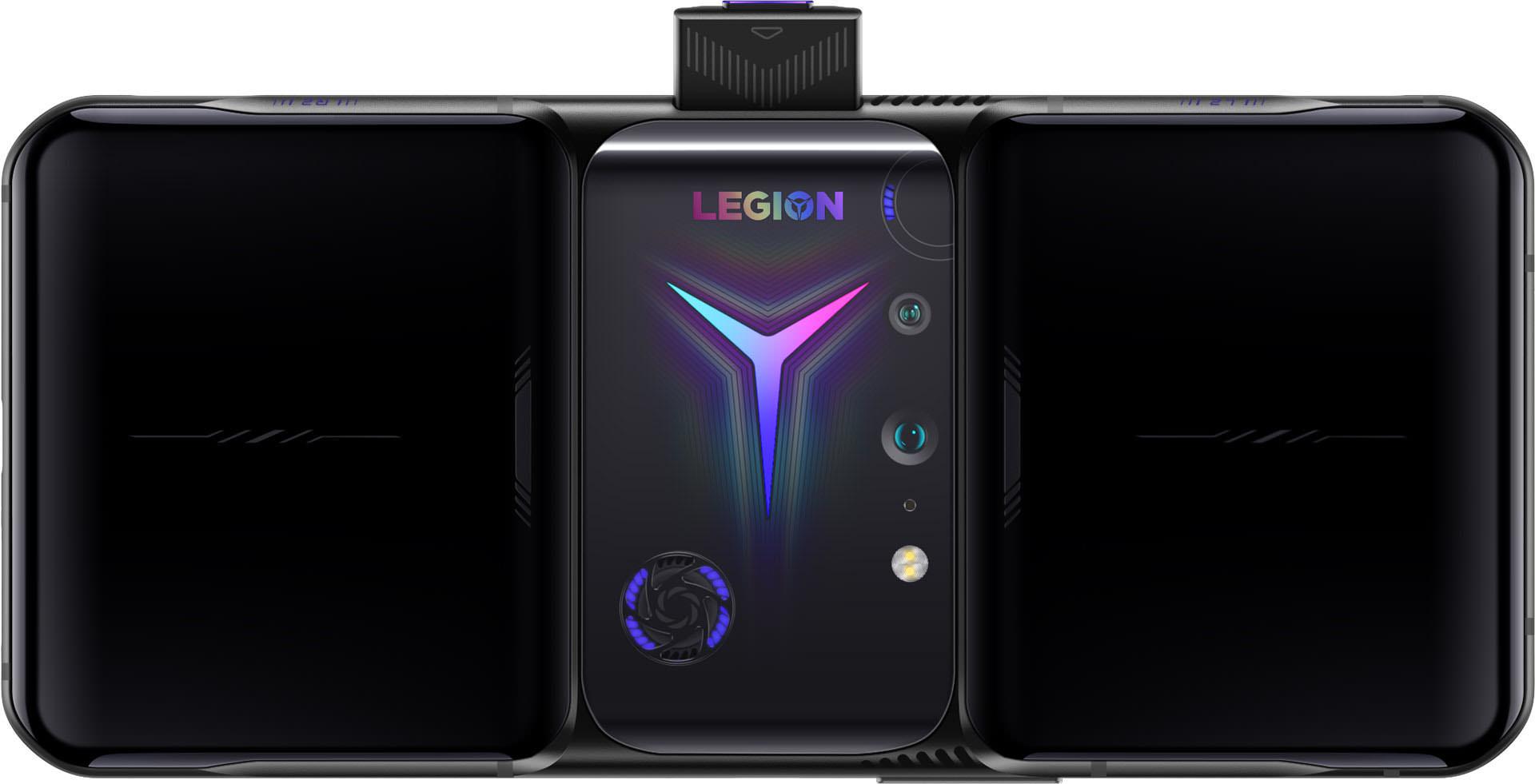 نمای پشت گوشی لنوو لیجن فون دوئل 2 / Legion Phone Duel 2 مدل مشکی