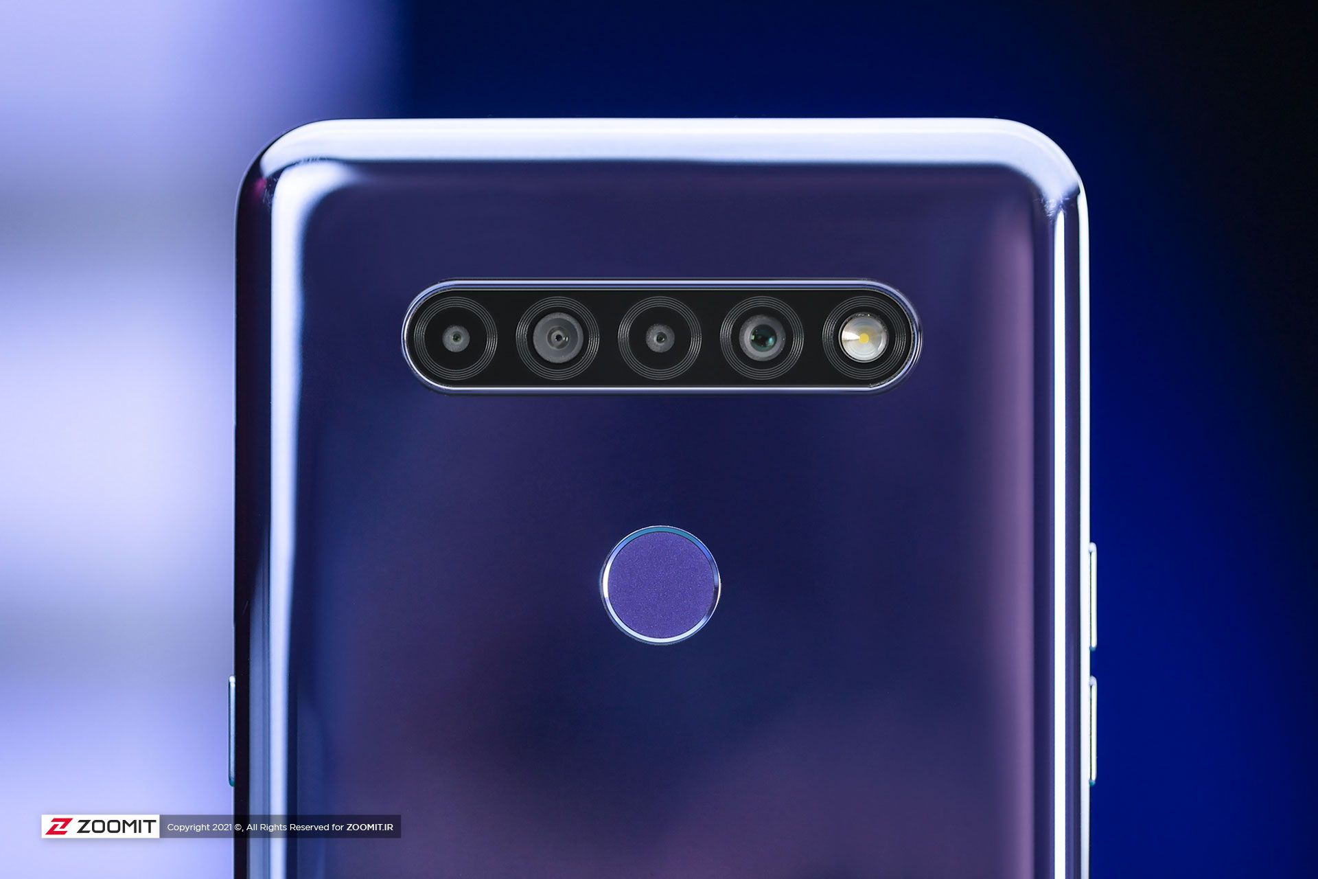 بررسی ال جی K51S پشت گوشی دوربین ها