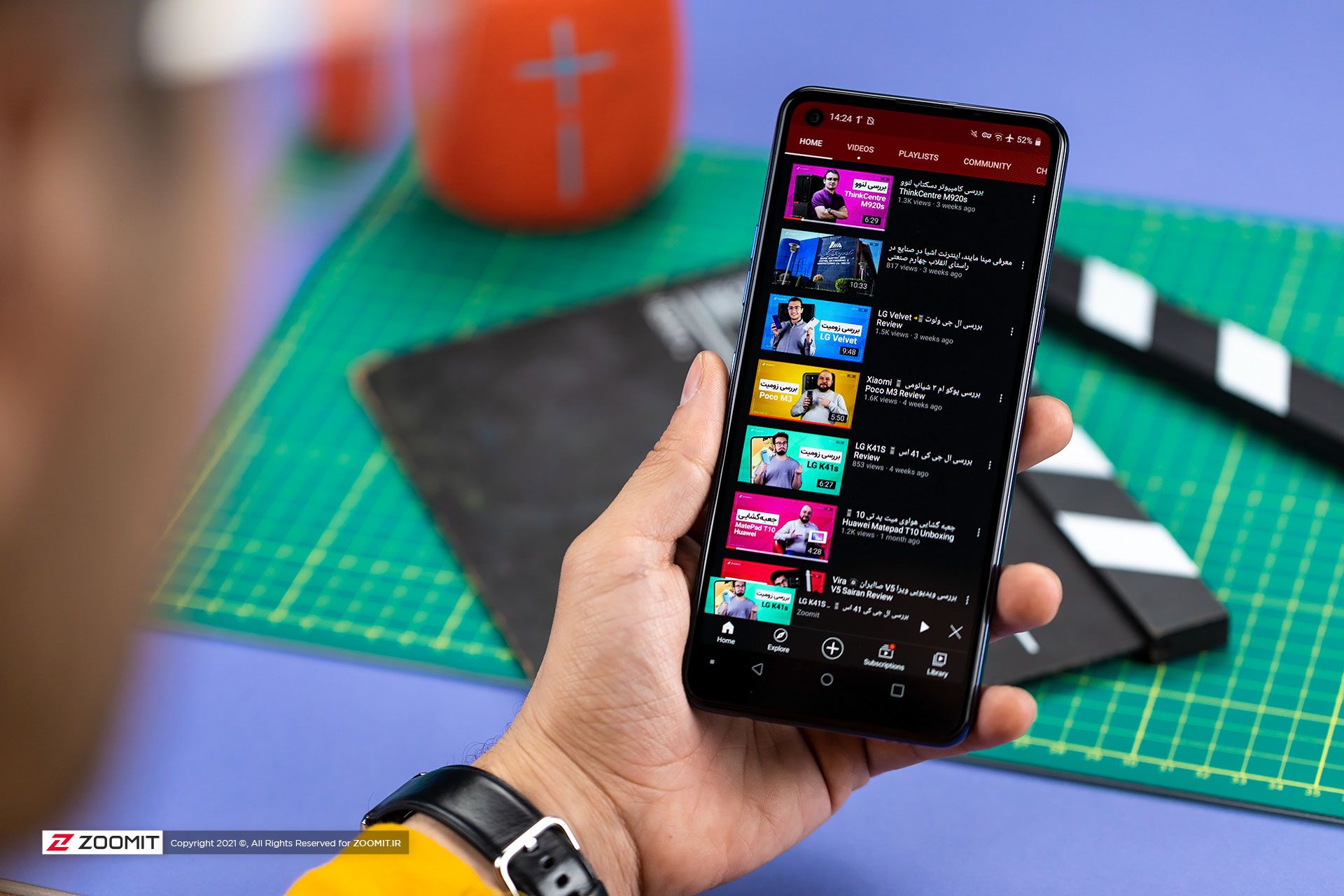 بررسی ال جی K51S - کانال یوتیوب زومیت