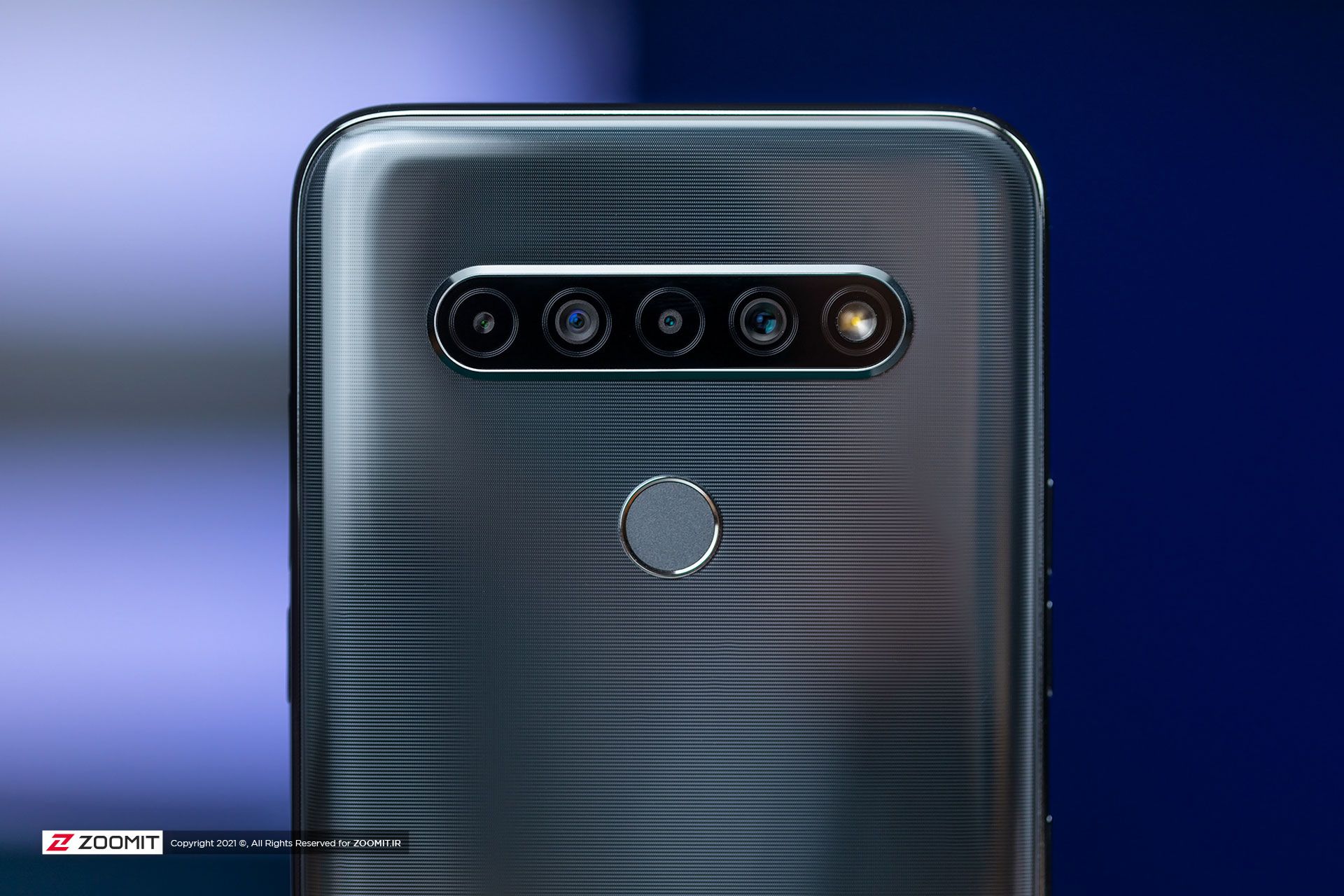 دوربین پشت گوشی ال جی K61 از نمای نزدیک